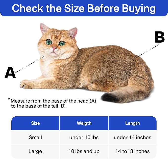 Cat Carrier Pouch for Medium Cats 10–20 lbs, Soft Cat Carrier with Upgraded Adjustable Strap, Durable Cotton Cat Bag for Nail Trimming, Medication & Vet Visits – Klein Blue