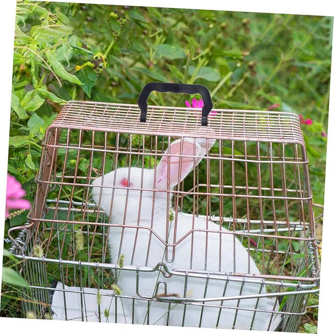 HANABASS 10pcs Bird Cage Handles Plastic Pet Cage Lifting Handle Dog Kennels Outdoor Use