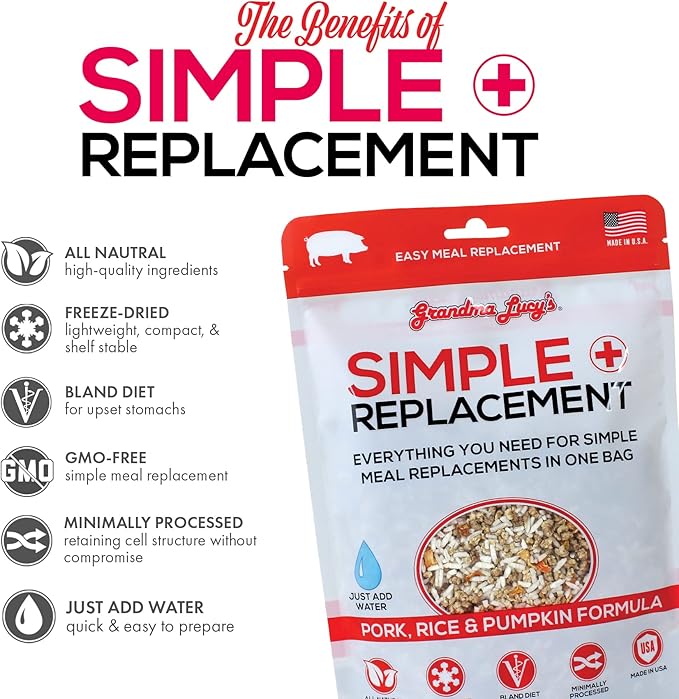 Simple Replacement Pork, Rice and Pumpkin - 7oz