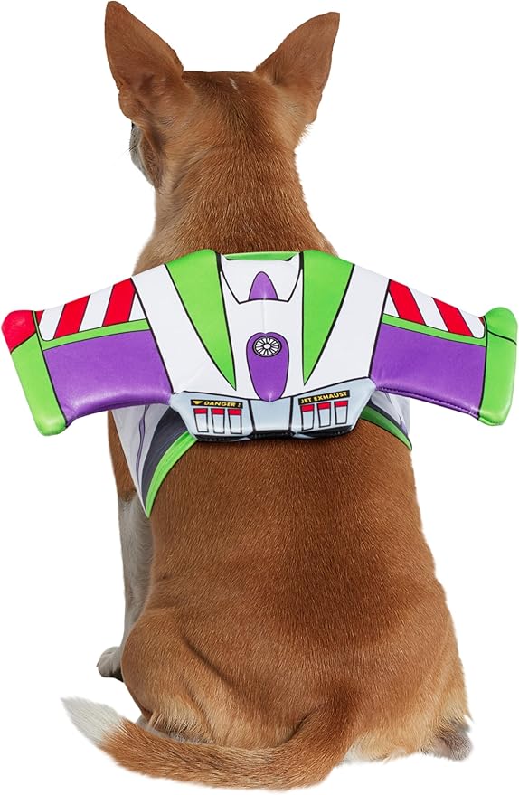 Toy Story: Buzz Lightyear Pet Accessory & Toy Set for For Dogs or Cats by Rubies, S/M