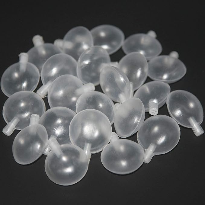 MYUBWTF 50 Pieces Dog Toy squeakers, 1.37IN/35mm Round airbag Replacement Dog and cat Sounder Toy Repair, squeaking Toy Small Replacement Speaker, Noise Generator Plush Toy Accessories