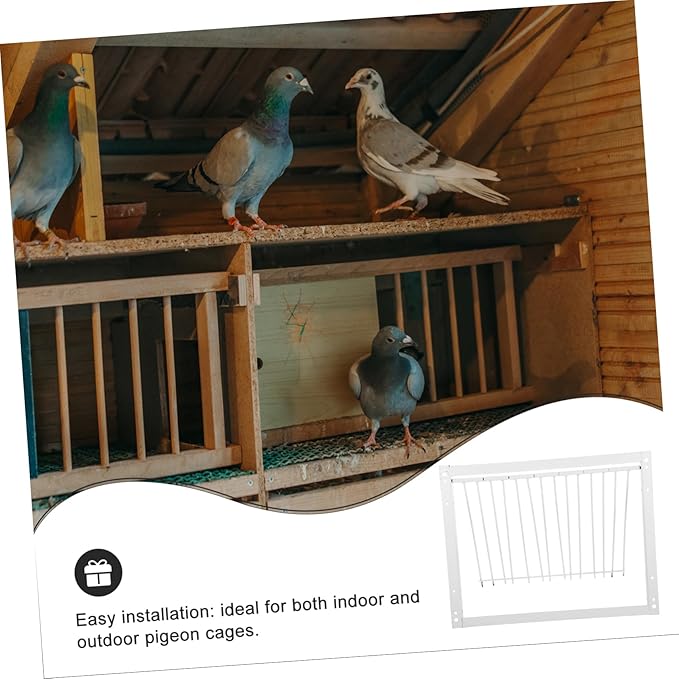 Pigeon Cage Entrance Door Flexible Wire Frame for Racing Pigeons Installation Enhanced Movement Activity Space Durable Birdcage Supply