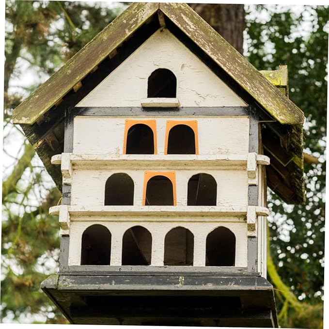 Toyvian 8pcs European Style Pigeon Door Rounded Corner Bird Cage Entrance Easy Installation Pigeon Access Elegant Design for Comfortable Living