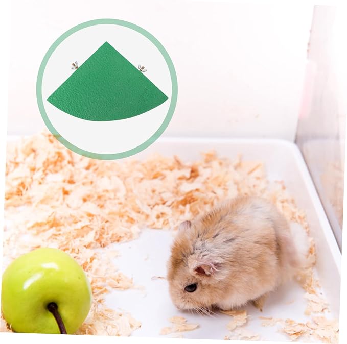 KESYOO Wooden Pet Platform for Small Animals Frosted for Hamsters Squirrels and Parrots and Chew- Pet Cage Accessory Random Color
