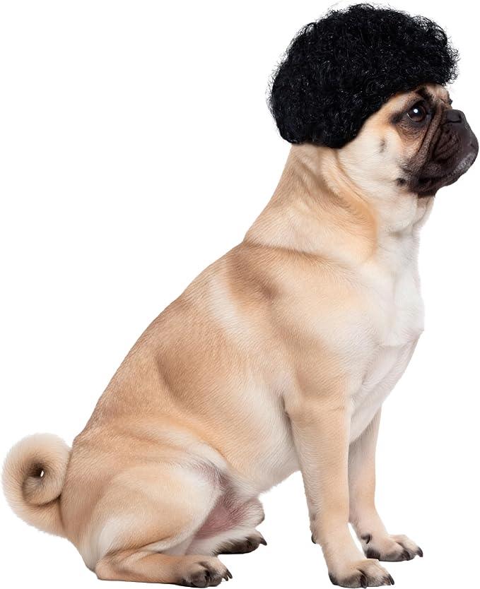 Rubies Afro Pet Wig for Dogs or Cats, S/M