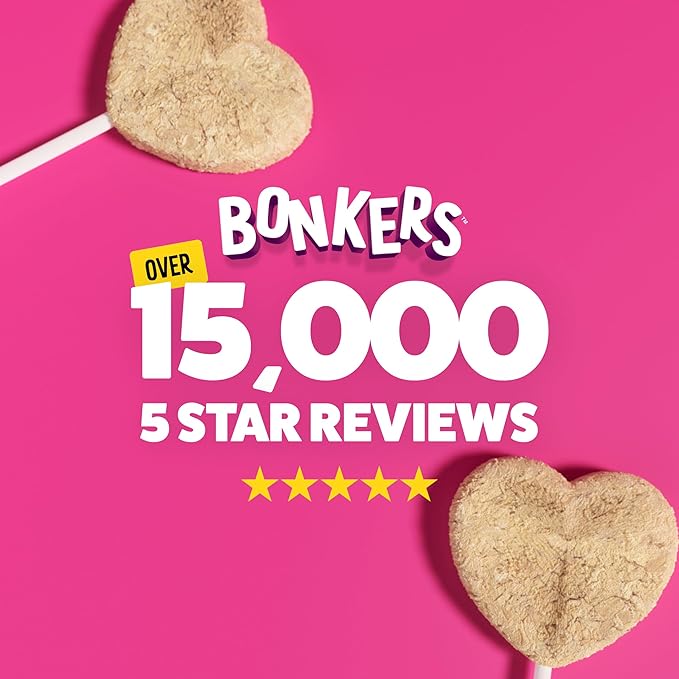 Bonkers Purrpops Freeze-Dried Chicken Flavored Lollipop Treats for Cats, 4 Pieces (Pack of 13)
