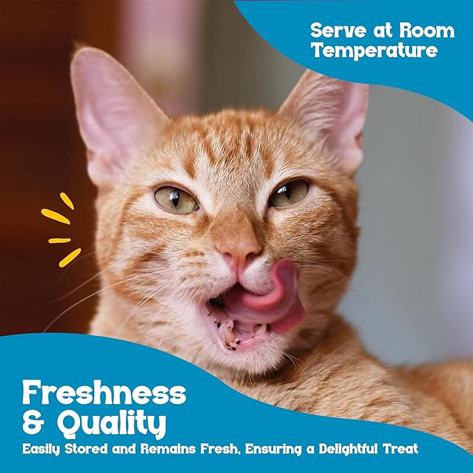 Beefeaters Tuna Pure Cat Treats 1.59oz (12 Pack) | Lickable Squeeze Tube Treats, Grain-Free, No Added Sugar, Real Tuna, Taurine-Enriched, Ideal for Bonding, Seniors, Toppers & Everyday Treating