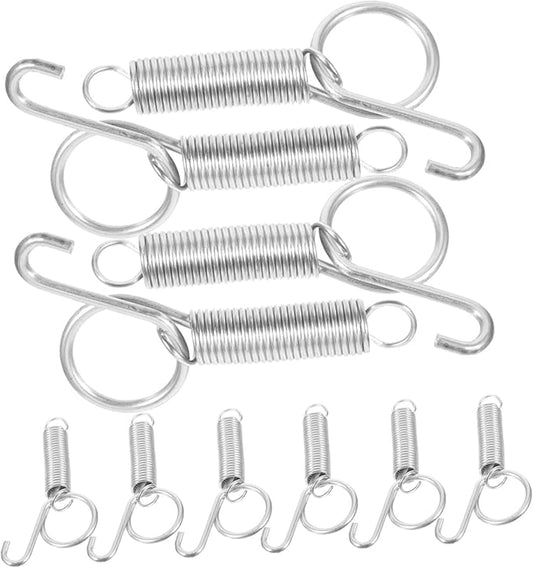 GANAZONO Bird Feeder Fixed Hook Cage Door Fixed Hanger 10pcs Rabbit Pigeon Cage Utensil