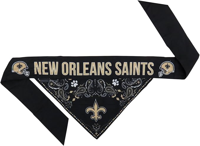Littlearth NFL Reversible Pet Bandana - Officially Licensed Teams, Sizes XS to XL