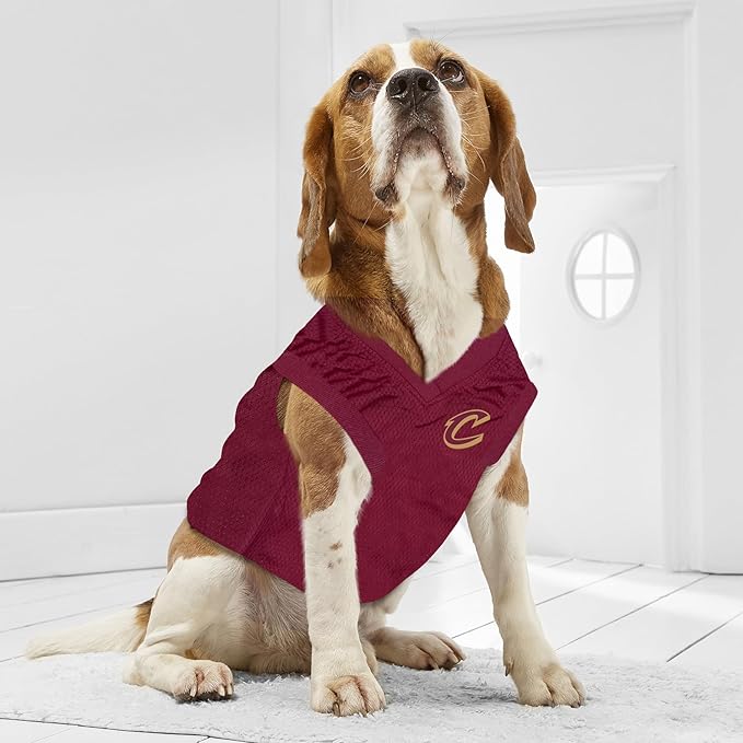 NBA CLEVELAND CAVALIERS DOG Jersey, Small - Tank Top Basketball Pet Jersey