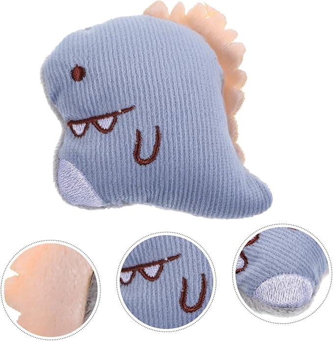 Totority 3pcs Catnip Filled Chew for Cats Interactive Plush Molar Cat Biting Pet Gift for Indoor Play and Boredom Relief