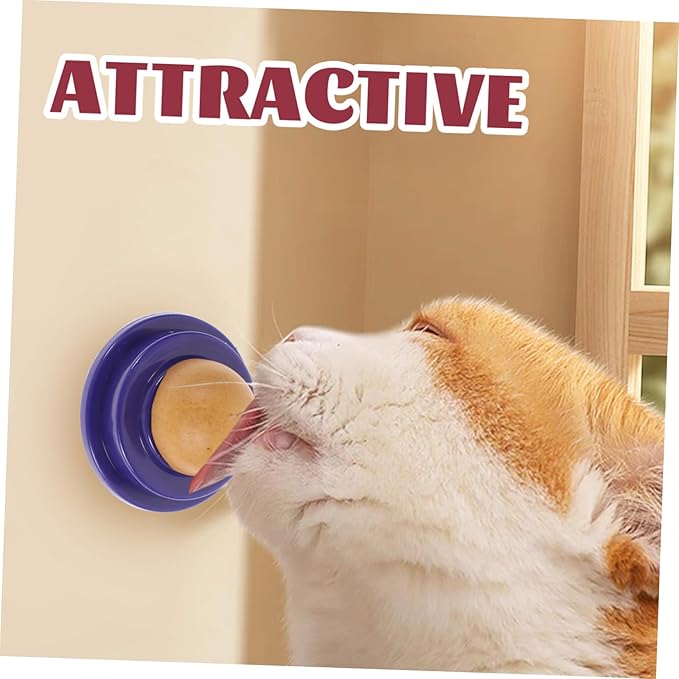 Kisangel 2pcs Catnip Licking Gel for Cats Nutritional Treats to Aid Digestion Tasty for Kittens and Vitamins