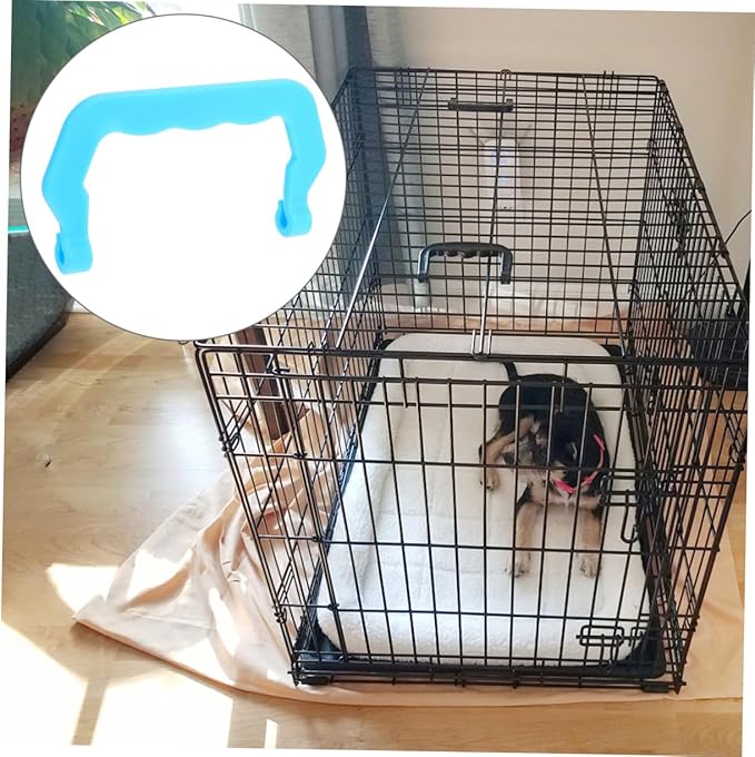 Toddmomy 10pcs Portable Plastic Bird Cage Handles Durable Detachable Pet Lifting Handle for Outdoor Travel Strong and Safe Design for Animals