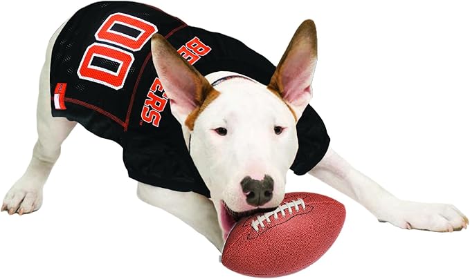 Pets First NCAA College Oregon State Beavers Mesh Jersey for DOGS & CATS, Large. Licensed Dog Jersey with your Favorite Football/Basketball College Team