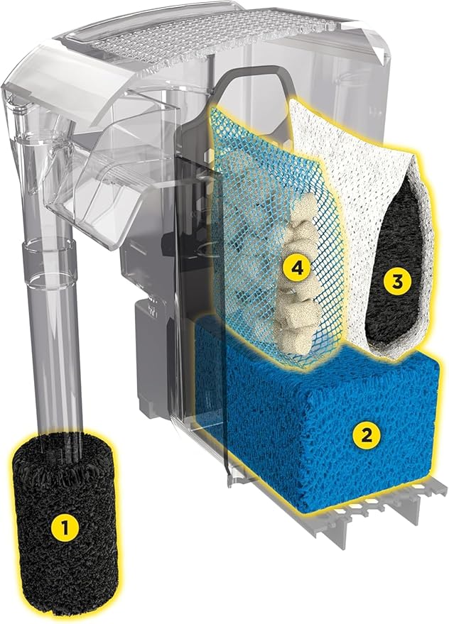 AquaClear 30 Power Filter, Fish Tank Filter for 10- to 30-Gallon Aquariums