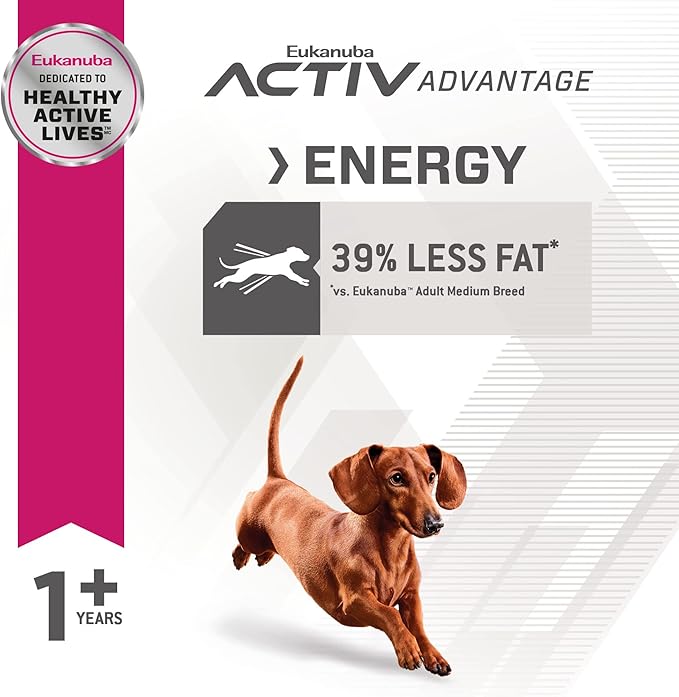 Eukanuba Fit Body Weight Control Small Breed Adult Dry Dog Food, 15 lb Bag