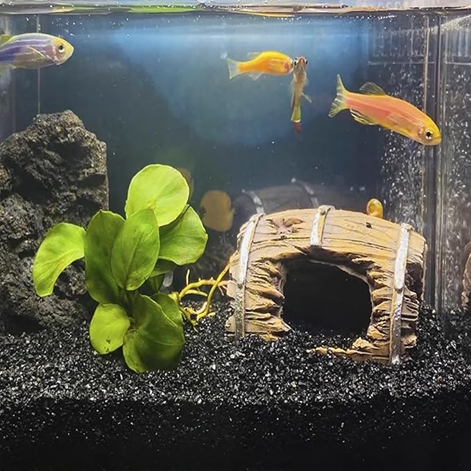 FANTIAN 10 lbs Black Aquarium Silica Sand. Decorative Aquarium Gravel Substrate for Fish Tank, Plants Potted, Fire Pits, Candle, Vase Filler and Crafts