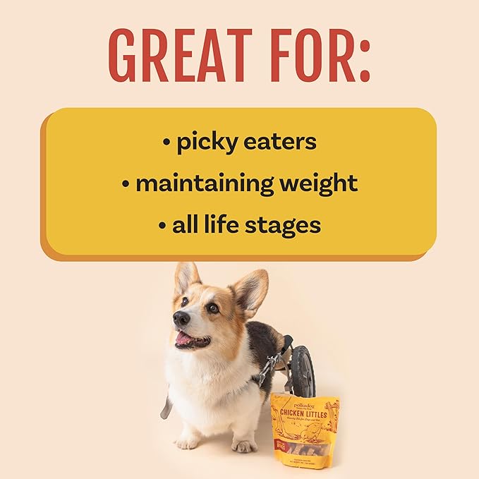 Polkadog Chicken Littles Bone Shaped Dog Treats - Chicken, Crunchy, All Natural, Limited Ingredient, Lean Protein Snacks for Dogs, Great for All Breeds, Made in USA - 7oz