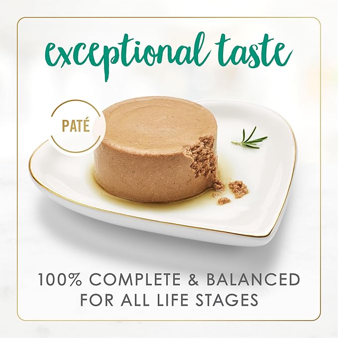 Fancy Feast Purina Cod, Sole and Shrimp Feast Classic Grain Free Wet Cat Food Pate - 3 oz. Cans (Pack of 48)