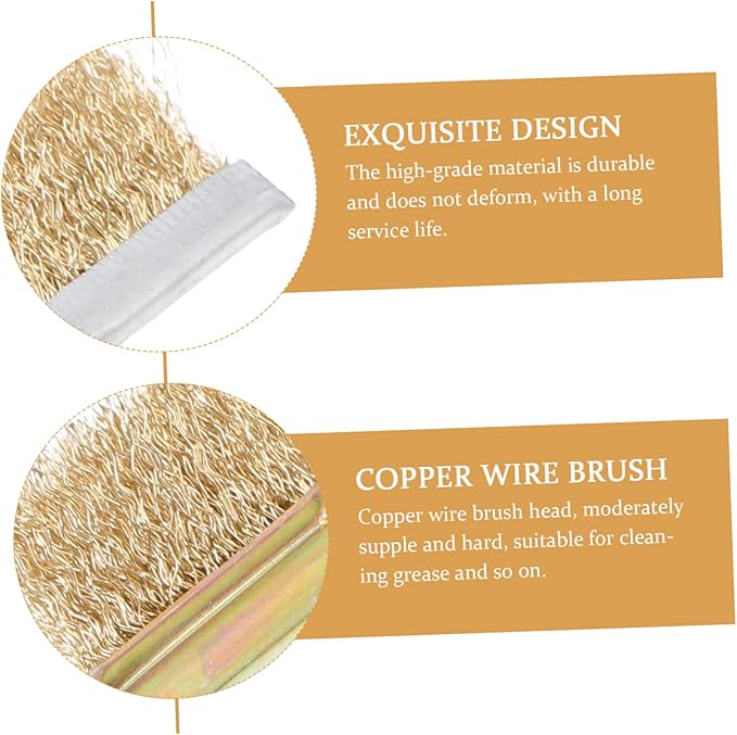 Milisten 1set Professional Handle Bird Cage Brush Wire Cleaning Tool for Bird Droppings Parrot Cage Maintenance and Easy Access to All Corners