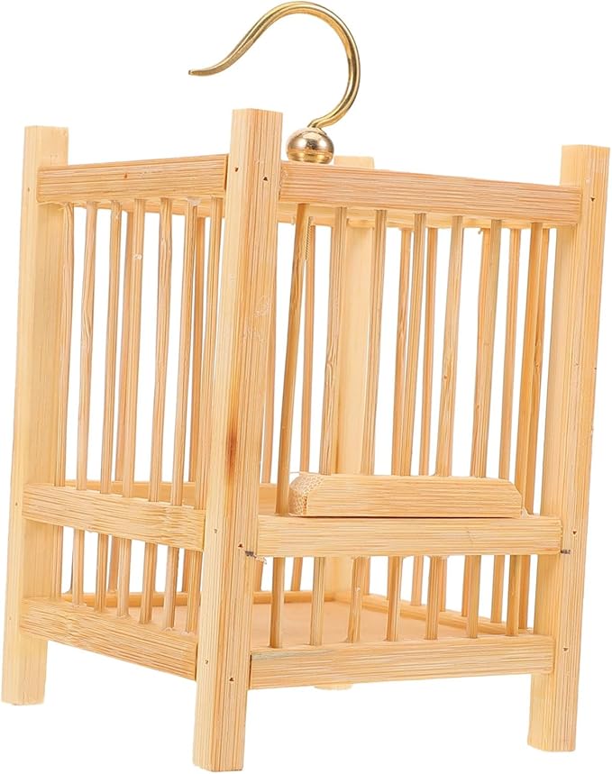Totority Square Critter Breeding Cage for and Crickets Compact Habitat Box Enhanced Hook for Easy Observation and Transportation