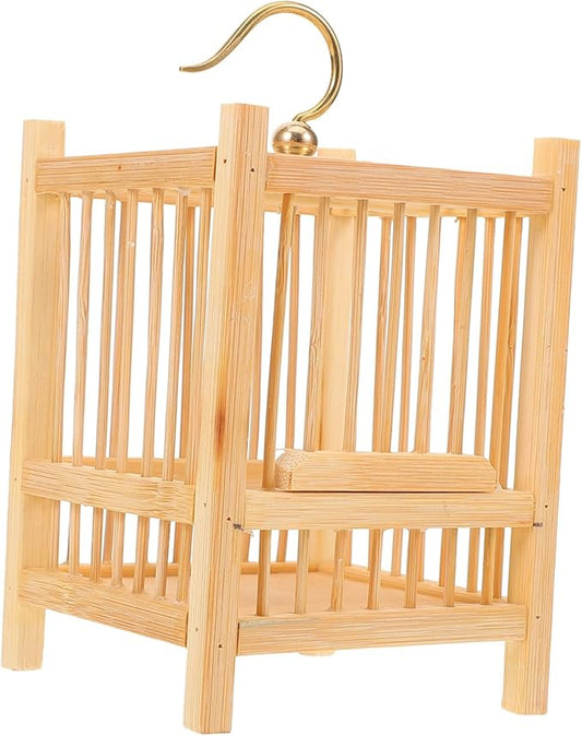 Totority Square Critter Breeding Cage for and Crickets Compact Habitat Box Enhanced Hook for Easy Observation and Transportation