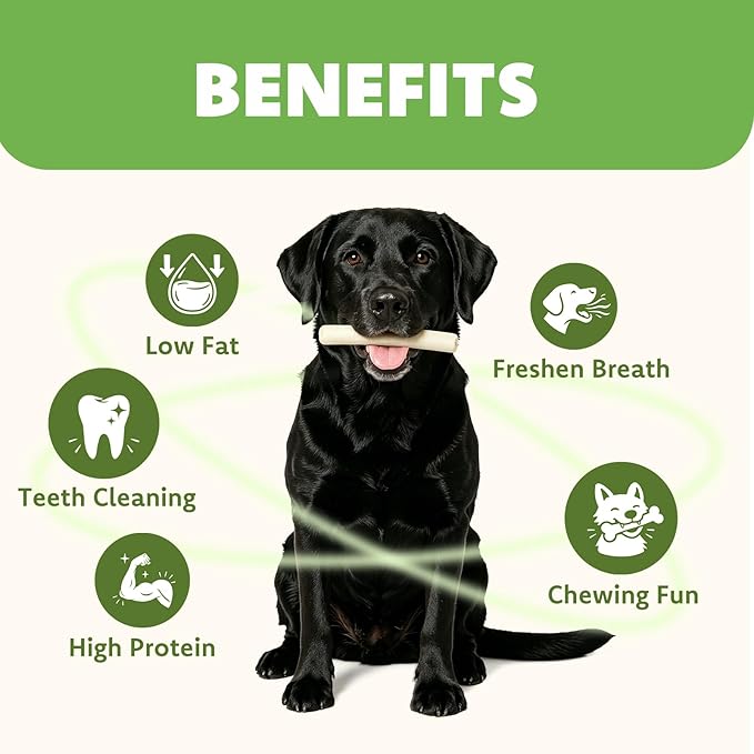 MON2SUN Dog Rawhide Rolls Twist Sticks Chew Treats Natural Flavor 6.5 Inch 40 Count for Puppy and Small Dogs