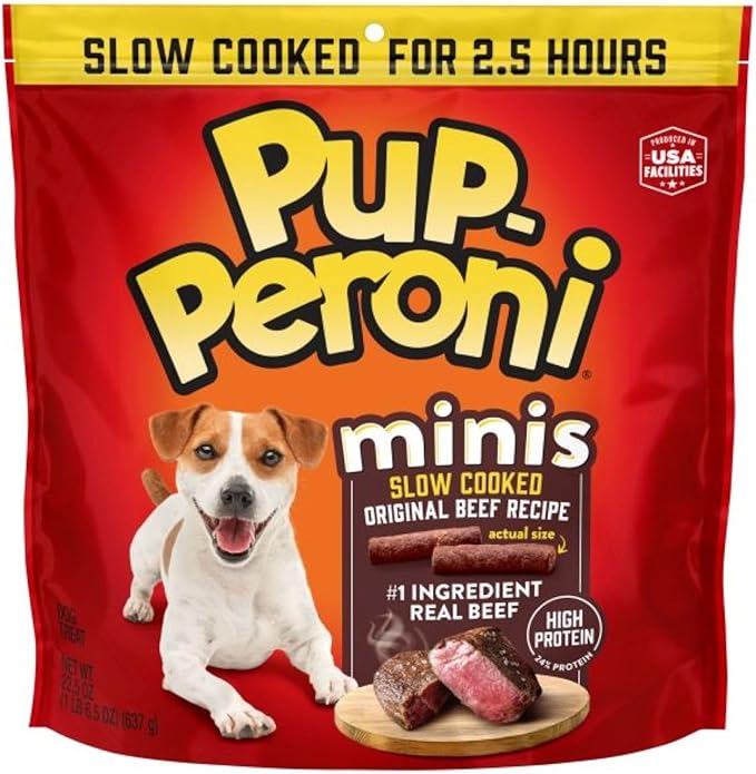 Pup-Peroni Minis Original Beef Recipe Dog Treats, 22.5 Oz. Bag