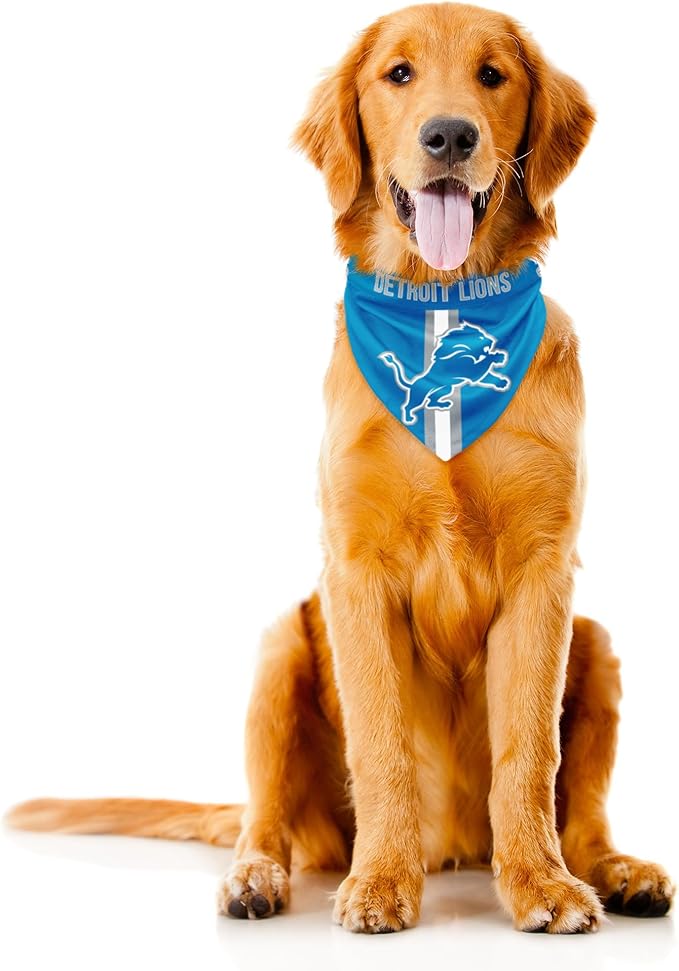 Littlearth NFL Reversible Pet Bandana - Officially Licensed Teams, Sizes XS to XL