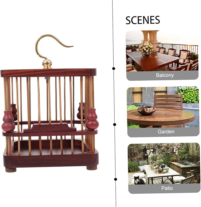 Purple Sandalwood Mini Insect Cage Square Storage Holder Detachable Lid for Breeding and Observation