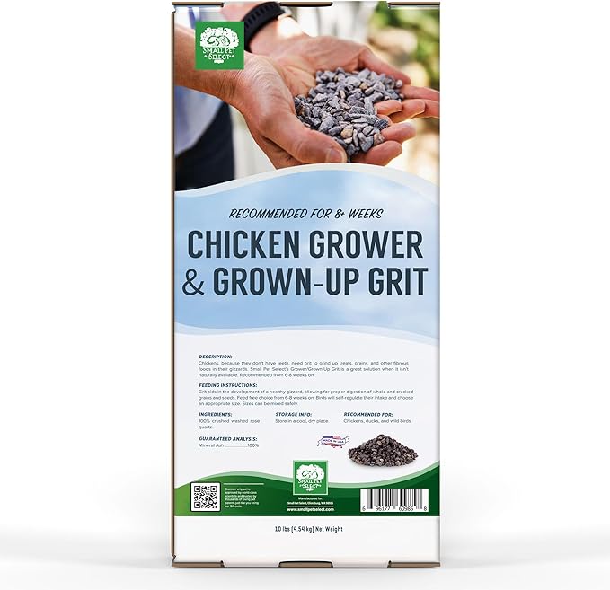 Small Pet Select-Grower/Grown-Up Chicken Grit (6+ Weeks), 10LB