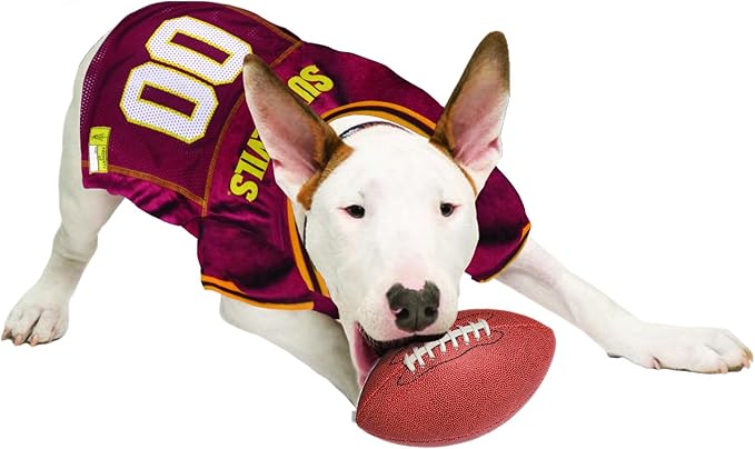 Pets First NCAA College Arizona State Sun Devils Mesh Jersey for DOGS & CATS, Large. Licensed Dog Jersey with your Favorite Football/Basketball College Team