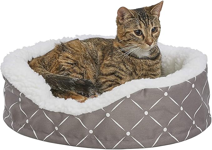 MidWest Homes for Pets CU20MRD Couture Orthopedic Cradle Pet Bed for Dogs & Cats, X-Small