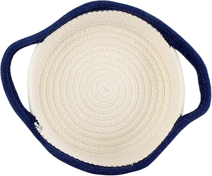 Midlee Cat Toy Rope Cotton Basket (Small)