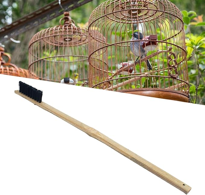 Bird Cage Cleaning Brush Parakeet Cage Cleaner Multiuse Birdcage Brush