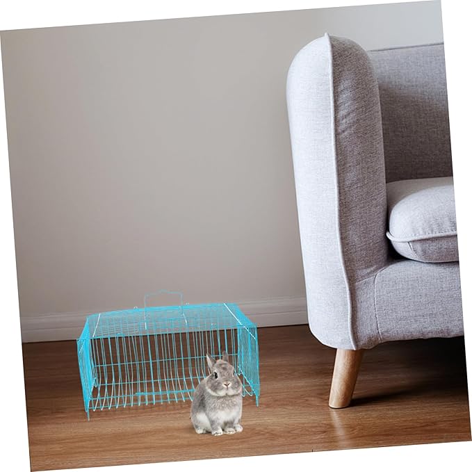 Milisten Bird Cage Square Pillow Carrier Portable Travel Cage for Small Animals Ample Space Secure Parrot Travel Home