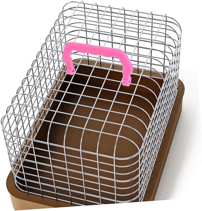 TOYANDONA 20pcs Portable Handle Set for Animal Cage Detachable Plastic Lifting Handles for Hamster Birdcage Pet Cage Supplies