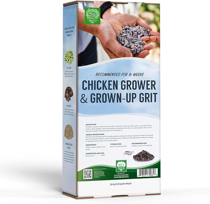Small Pet Select-Grower/Grown-Up Chicken Grit (6+ Weeks), 10LB