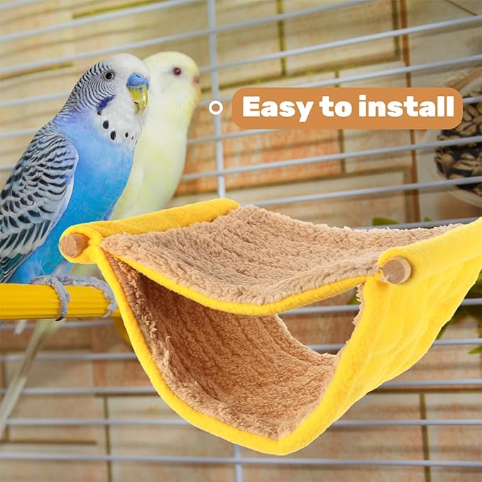 Hammock Swing Cave Small Pet Hammock Chinchilla Bed Ferret Nest Bird Cage Accessory