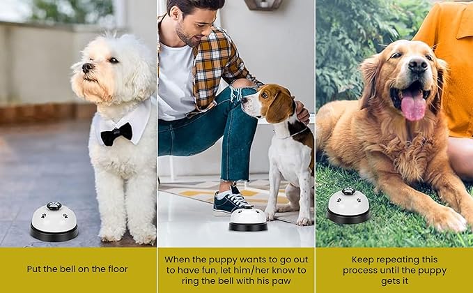 Dog Training Starter Kit for Puppies – Magnetic Treat Pouch & Potty Training Bell
