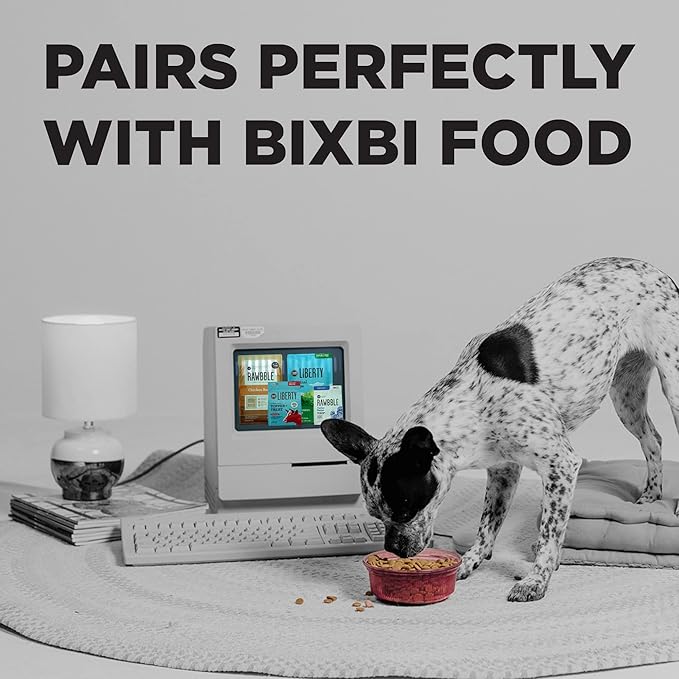 BIXBI Liberty Skin & Coat Support Chicken Jerky Dog Treats 5 oz - USA Made, Grain Free, Antioxidant Rich to Support Shiny, Full Bodied Coats