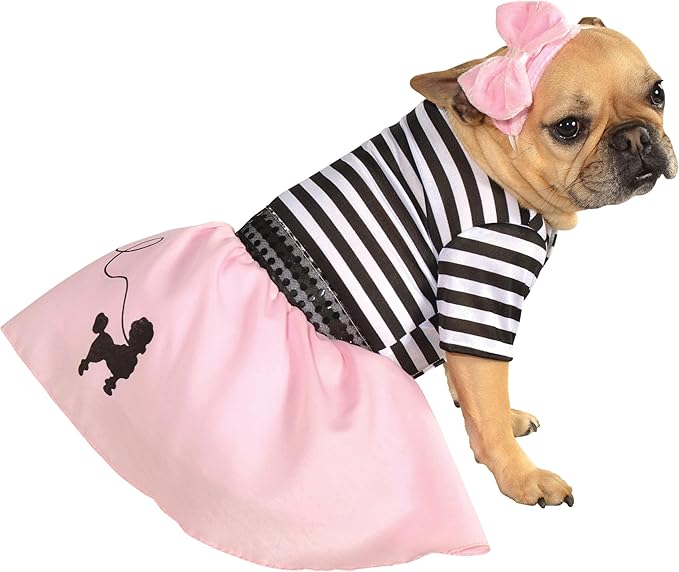 Rubies Fifties Girl Pet Costume for Dogs or Cats, XL