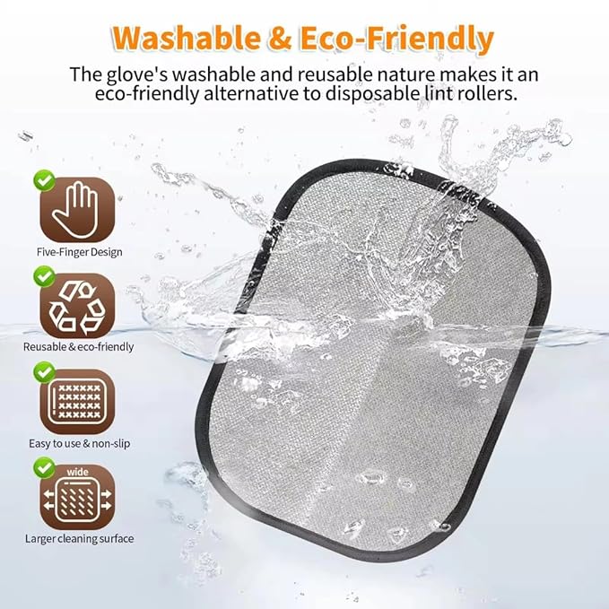 2-Piece Pet Grooming Set - 3-in-1 Self-Cleaning Steam Brush & Deshedding Glove for Dogs & Cats - Cool Mist Grooming Brush for Shedding, Massage & Cleaning