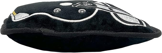The 1st Ever Tough but Smooth Dog Toy NFL Pittsburgh Steelers Football Helmet Tough Pet Toy. A Premium Quality Doggie Toy with Built-in Squeaker. Sports Fans Favorite Chew Toy