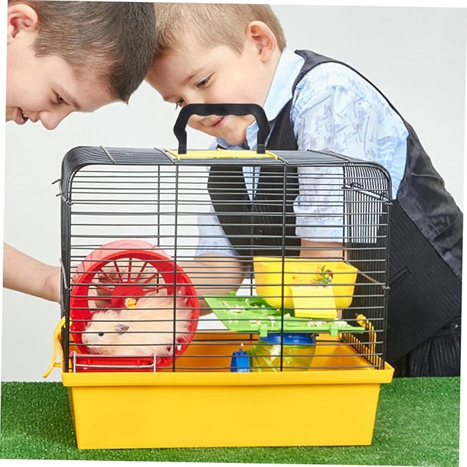 20pcs Portable Pet Cage Handle Set Thickened Plastic Bird Cage Lifting Handle for Hamsters Rabbits Birds Lightweight Comfortable Grip for Outdoor Use