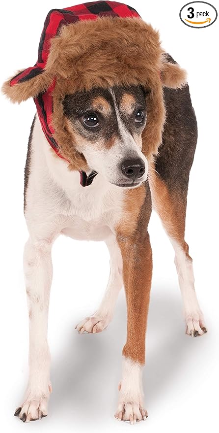 Rubies Trapper Hat Pet Hat for Dogs or Cats, S/M