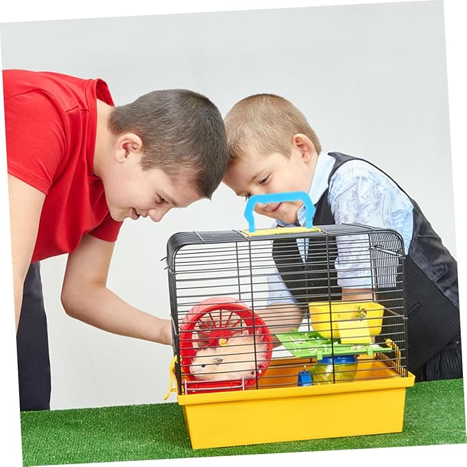 DECHOUS 12pcs Detachable Plastic Handles for Pet Cages Lightweight and Ergonomic Design for Easy Carrying Compatible Dog Crates Cat Cages and Birdcages for Storage and Cleaning