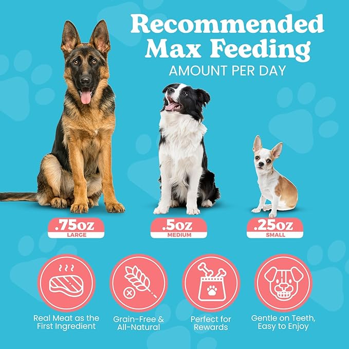 Classic Salmon Bites, Soft Jerky Treats for Dogs, Grain-Free & All-Natural, Ideal for Training, Portioning, and High-Value Rewards for All Breeds & Ages - 3.5 Ounce Pouch