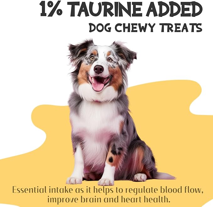 Dog Treats, Chicken Chips Grain Free Chewy Dog Snacks for Training Rewards