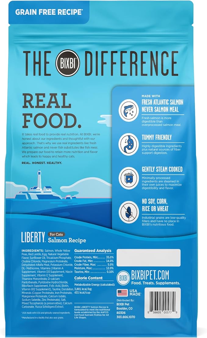 Liberty Dry Food Salmon Recipe for Cats, 3lb